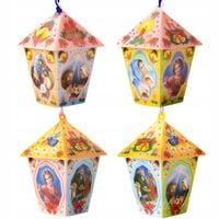 Lampion świąteczny roraty led