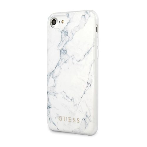 Guess Marble Etui do iPhone SE 2020/8/7 (White) na Arena.pl