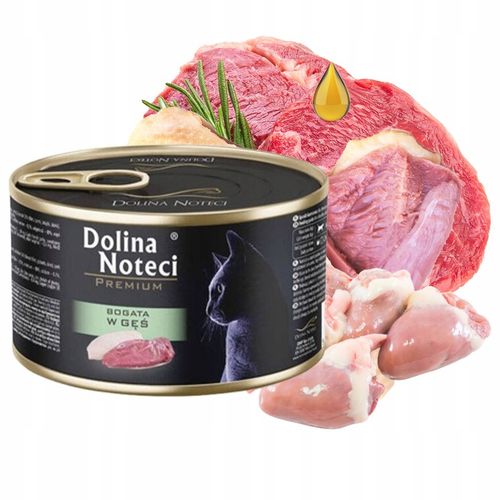 DOLINA NOTECI Premium Karma mokra dla kota Mix Smaków 24 x 185g bezzbożowa na Arena.pl