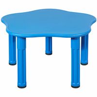 Stolik plastikowy dla dzieci King - niebieski