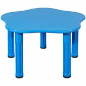 Stolik plastikowy dla dzieci King - niebieski