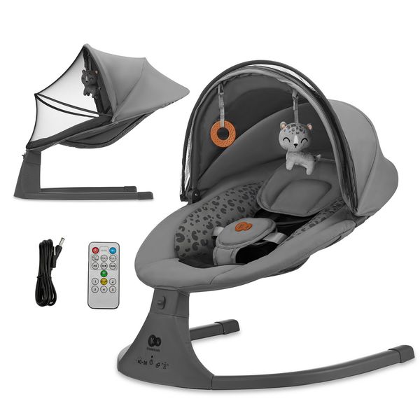 KINDERKRAFT Bujaczek LUMI 2 dark grey zdjęcie 2