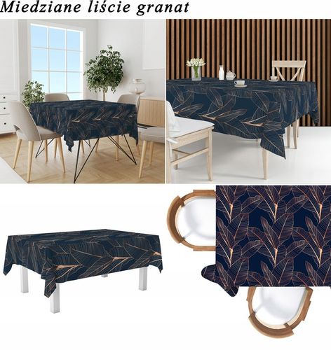 OBRUS PLAMOODPORNY 110X160 WZORY na Arena.pl