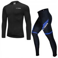 Komplet Rowerowy Termoaktywny Z Wkładką Męski Ocieplany DOPASOWANY Żel 4XL
