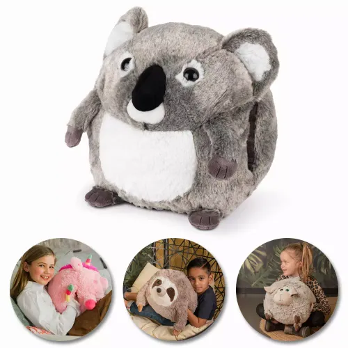 Poduszka i pluszowy ogrzewacz do dłoni, koala na Arena.pl