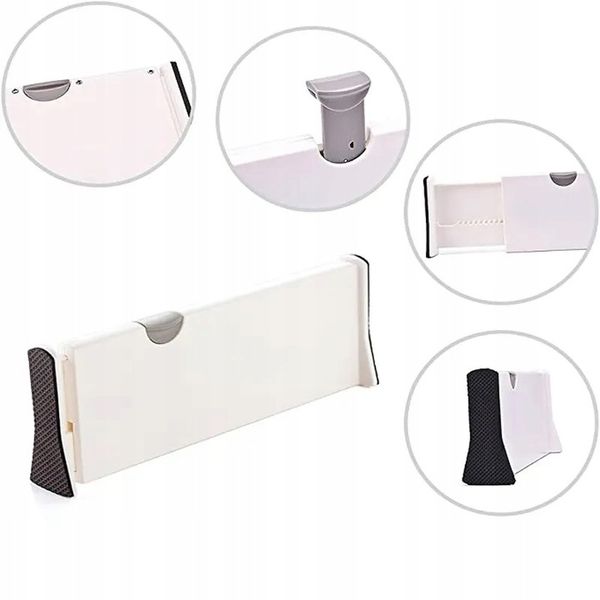 ORGANIZER DO SZUFLADY PRZEGRODA REGULOWANA SEPARATOR SZUFLAD zdjęcie 4