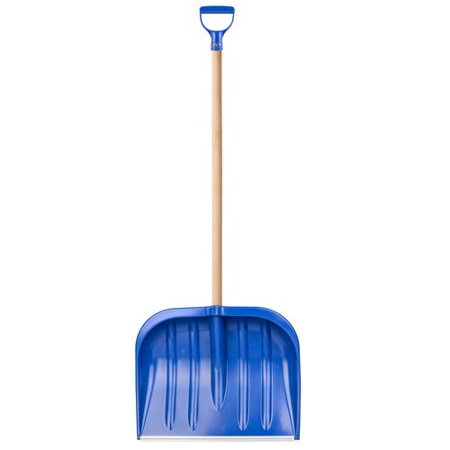 Łopata Szufla Do Śniegu Drewniany Trzon Niebieska na Arena.pl
