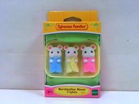 SYLVANIAN 3 nowonarodzone myszki 05337