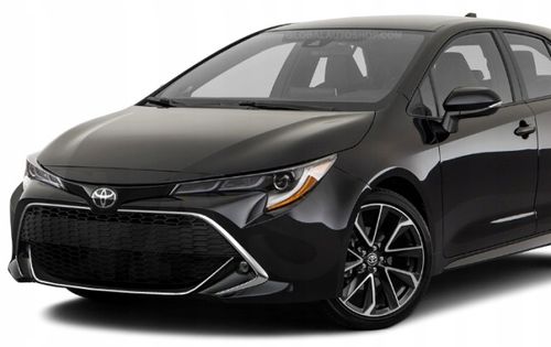 Toyota Corolla Hatchback - Chromowane Listwy Grill Atrapy Zderzaka Tuning na Arena.pl