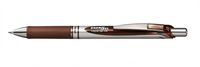 PIÓRO ŻELOWE KULKOWE ENERGEL 0,7 MM METAL TIP BL77 PENTEL BROWN