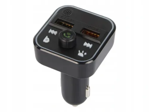 TRANSMITER FM BLUETOOTH MP3 SD ŁADOWARKA 2xUSB na Arena.pl