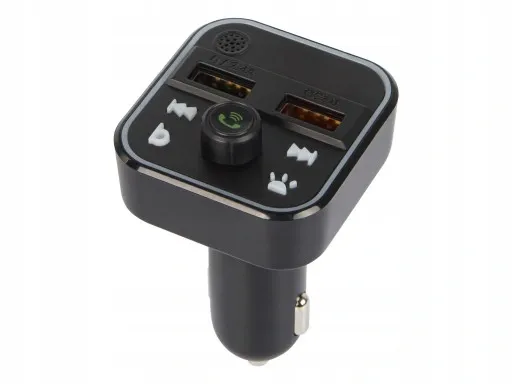 TRANSMITER FM BLUETOOTH MP3 SD ŁADOWARKA 2xUSB zdjęcie 4