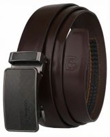 pasek męski skórzany do spodni automat skóra naturalna peterson elegancki