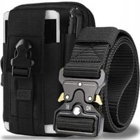 SASZETKA NERKA TAKTYCZNA MILITARNA WOJSKOWA SURVIVAL KIESZEŃ + PAS PASEK