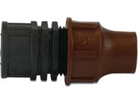 Nakrętka PP 16 mm x 1/2" lock x GW brązowy type BF-62-50 lock