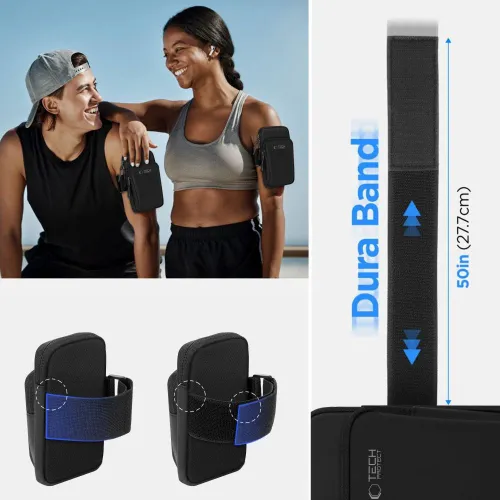 etui tech-protect m7 universal sport armband - czarna na Arena.pl