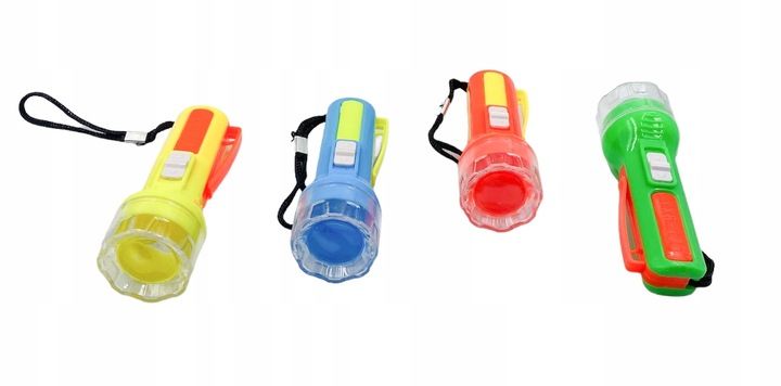 ZESTAW 4 SZTUK MINI LATARKA LED zdjęcie 2