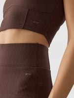 BEZRĘKAWNIK, CROP TOP DAMSKI 4FWSS24TSLEF072 4F XXL