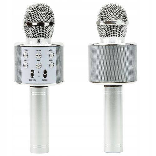 MIKROFON BEZPRZEWODOWY KARAOKE BLUETOOTH USB AUX na Arena.pl