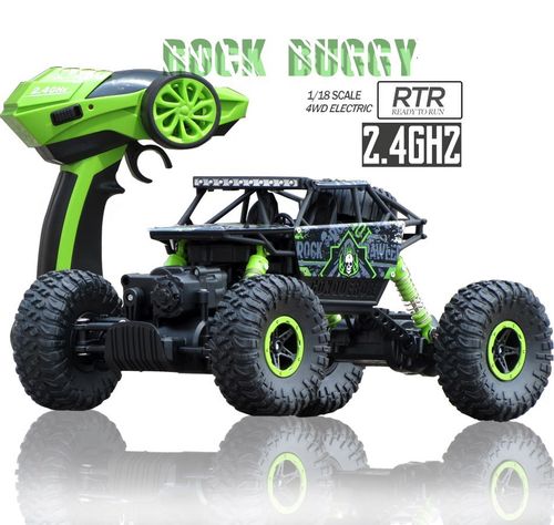 Samochód RC Rock Crawler HB 2,4GHz 1:18 zielony na Arena.pl