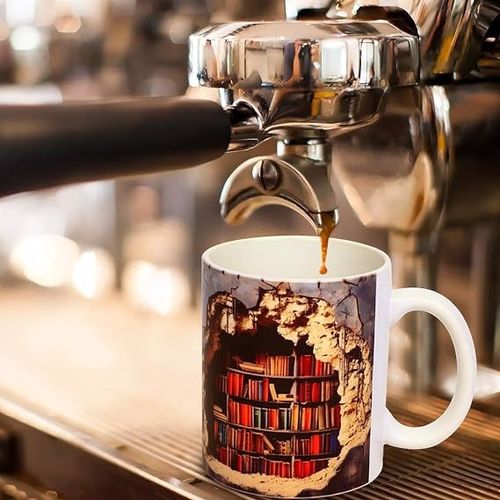 Kubek Ceramiczny 400ml Półkę na Książki 3D na Arena.pl
