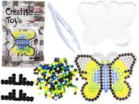 ZESTAW KORALIKI DO PRASOWANIA, SZABLON, SASZETKA MOTYL