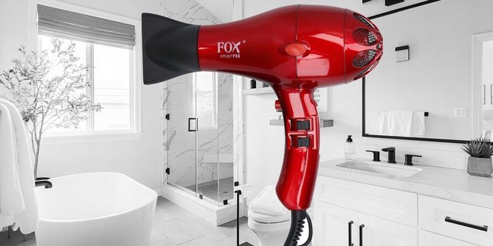 PROFESJONALNA SUSZARKA DO WŁOSÓW FOX SMART - JONIZACJA - 2x zdjęcie 2