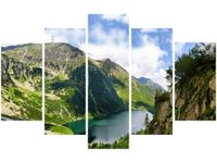 OBRAZ GÓRSKIE JEZIORO TATRY