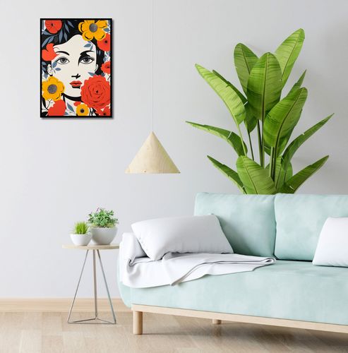 Plakat 40x55cm Kwiatowa Aura na Arena.pl