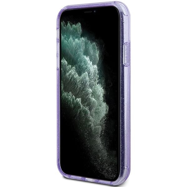 Etui Guess do iPhone 11, iPhone XR, Fioletowy, MagSafe zdjęcie 5