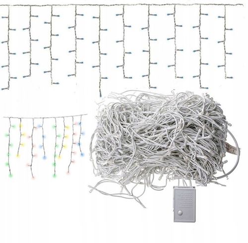 LAMPKI SOPLE 200 LED GRUBY KABEL 10,5m + FLASH na Arena.pl