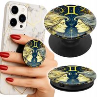 Uchwyt do telefonu Popsocket na palce/stojak ZNAK ZODIAKU, BLIŹNIĘTA