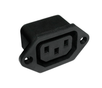 GNI0123.1 Gniazdo AC 3PIN montaz komput. Cabletec