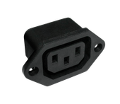 GNI0123.1 Gniazdo AC 3PIN montaz komput. Cabletec