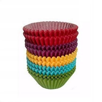 FOREMKI PAPILOTKI do muffinek zestaw 5 kolorów 50x35 mm 100 szt na Arena.pl