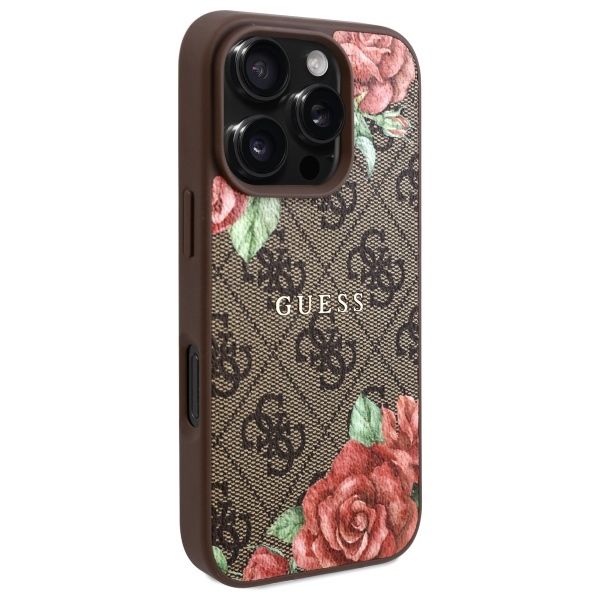 Etui Guess do iPhone 16 Pro Max, Brązowy, MagSafe zdjęcie 4
