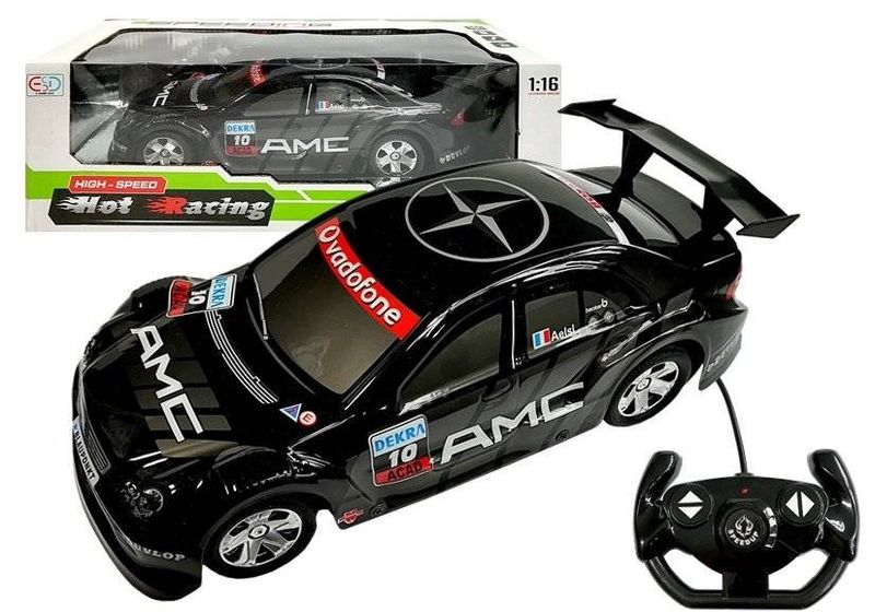 Auto Zdalnie Sterowane R/C Sportowe 1:16 Czarne zdjęcie 1