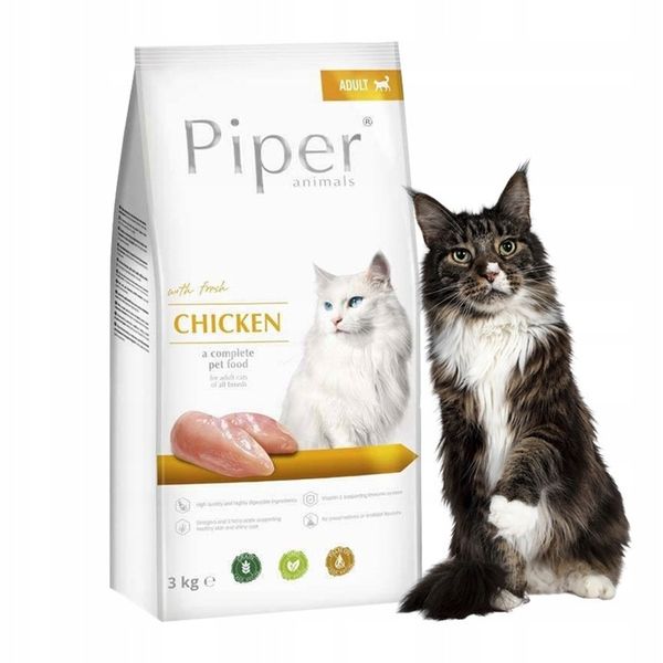 Piper karma sucha kurczak 3 kg zdjęcie 6