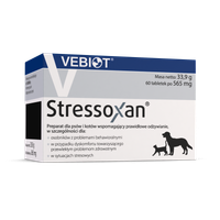 vebiot stressoxan suplement dla psa 60 tabletek