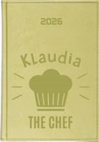 KALENDARZ A5 2026 dzienny KSIAŻKOWY z grawerem DLA KUCHARZA + IMIĘ