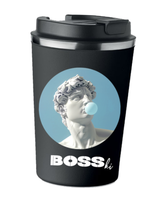 Kubek Termiczny Premium z Nadrukiem BOSSKI Boski prezent  350ml KT_051