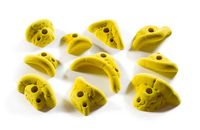 chwyty wspinaczkowe Odyseusz M 5 szt. żółty