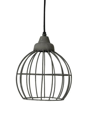 Lampa wisząca Benthe cement na Arena.pl