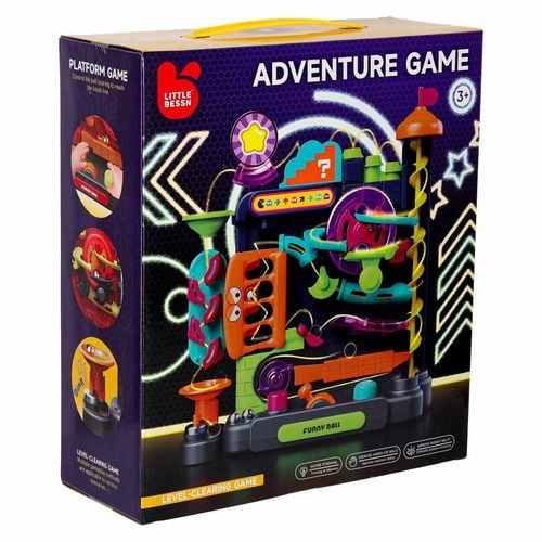 Tor Kulkowy Tor Przeszkód dla Kulek Zabawka Zręcznościowa Tor dla Dzieci na Arena.pl