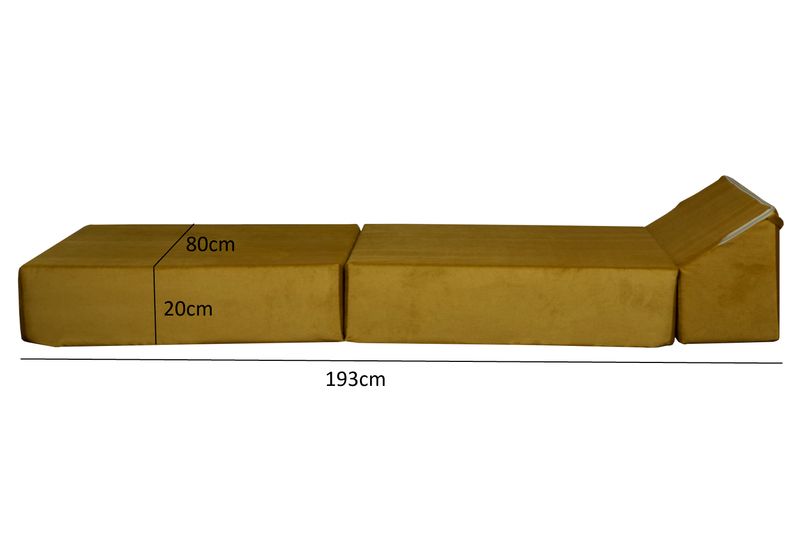 Materac składany PAROS gr.20cm! Fotel Sofka Kanapa Sofa zdjęcie 3