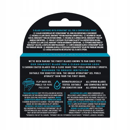 Wilkinson Hydro 5 Regular do golenia 4 wkłady x2 na Arena.pl