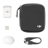 Nadajnik DJI Mic 2 Platinum White do DJI Osmo Pocket 3 Action 4