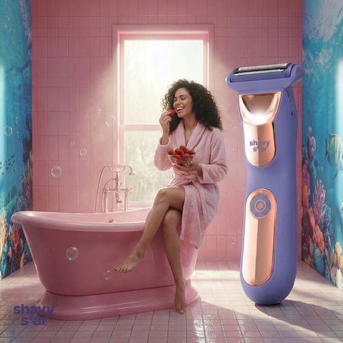 Golarka Damska Shavy Star MASZYNKA depilator trymer do ciała pach na Arena.pl