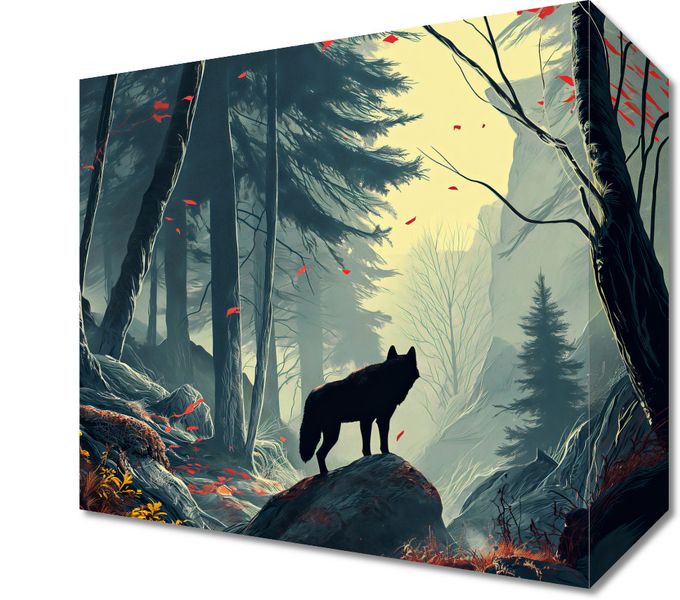 Obraz 20x20cm Leśne Echa zdjęcie 1