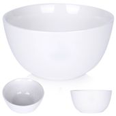 Miska Porcelanowa Biała na Zupę Sałatki Potrawy Dania Owoce Sałatkowa 950ml